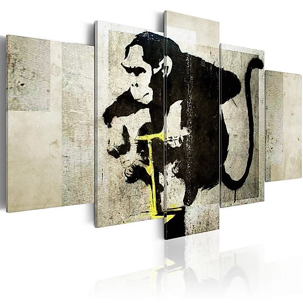 Wandbild - Monkey TNT Detonator (Banksy) günstig online kaufen