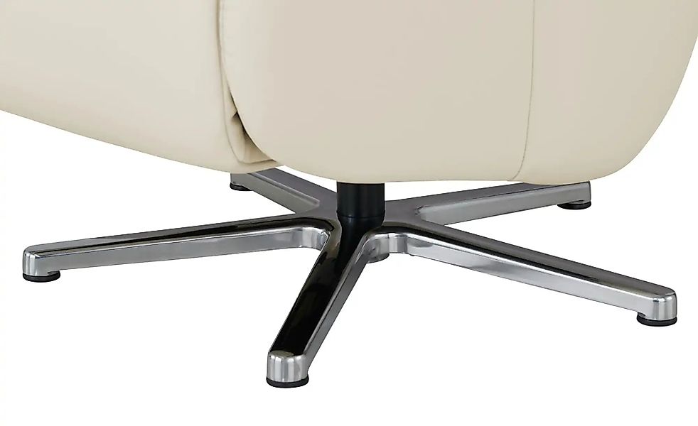 meinSofa Drehsessel aus Leder Franzi ¦ creme Polstermöbel > Sessel > Fernse günstig online kaufen
