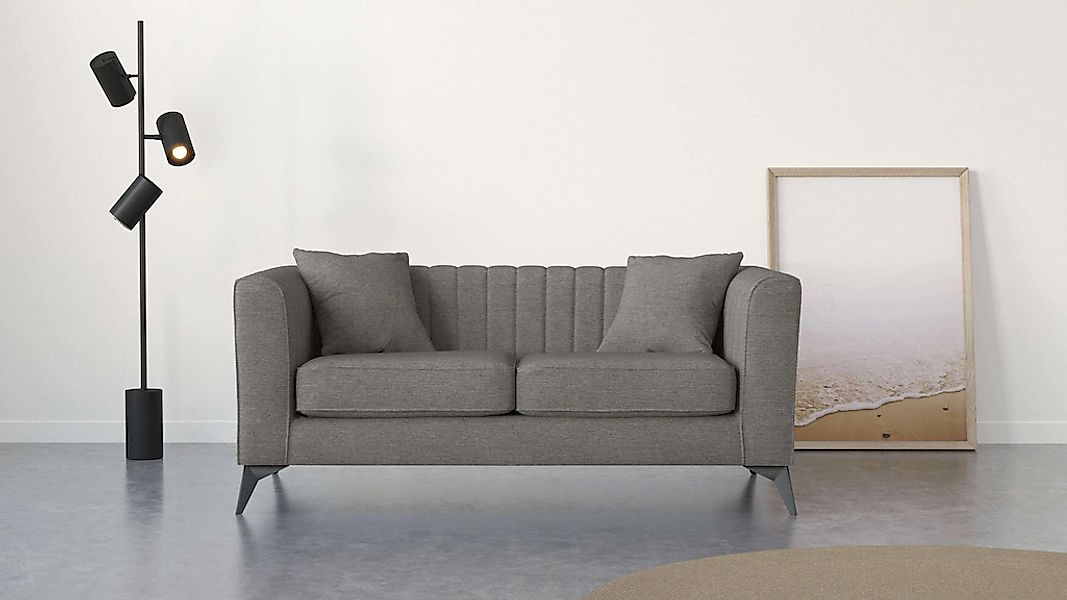 Places of Style 2-Sitzer "MATTHEW elegantes Designsofa, Maße B/T/H: 170/86/ günstig online kaufen
