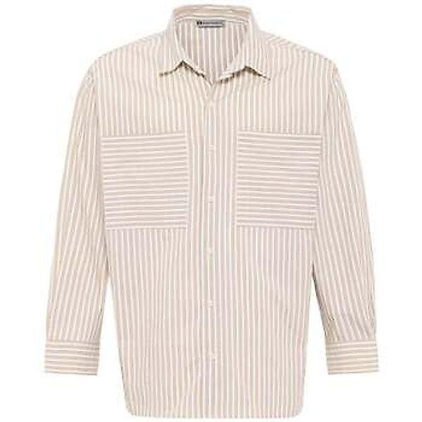 Dandalo  Hemdbluse Guido Relaxed Fit Lapel Collar Striped Shirt with Breast günstig online kaufen