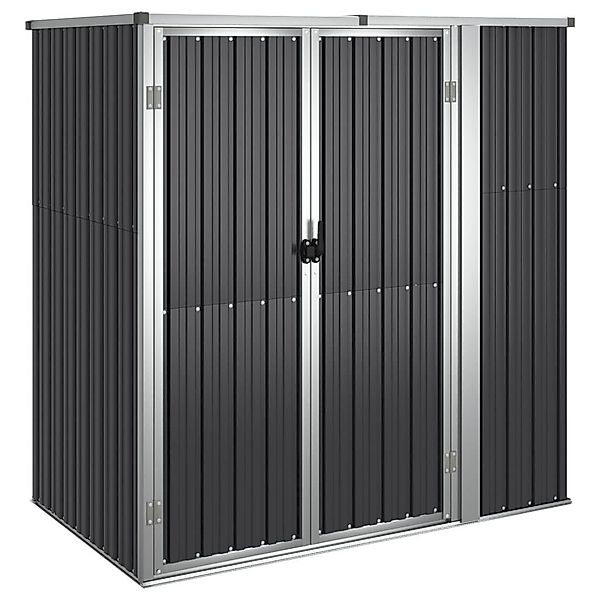 vidaXL Garten-Geräteschrank Gartenschrank Metall Gerätehaus Anthrazit günstig online kaufen