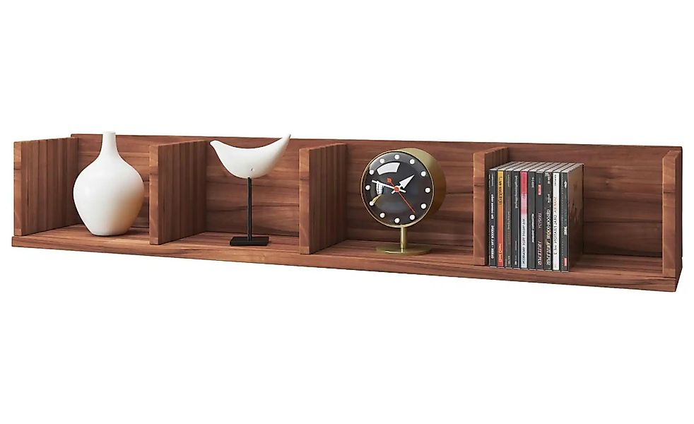 Hängeregal  Honsa ¦ holzfarben ¦ Maße (cm): B: 97 H: 17 T: 17.0 Regale > Wa günstig online kaufen