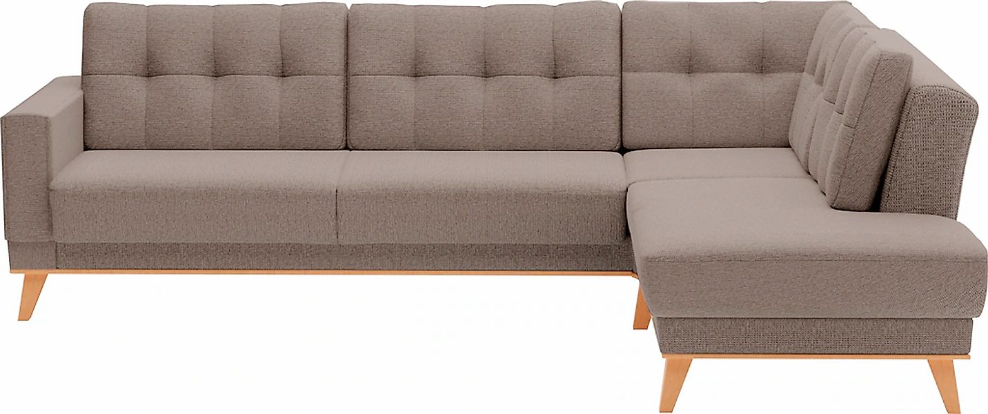 sit&more Ecksofa "Lavida L-Form" wahlweise mit Kippfunktion und Bettkasten günstig online kaufen