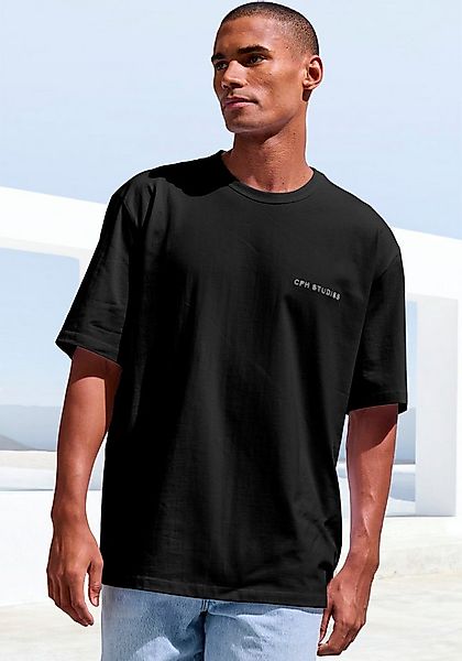 Copenhagen Studios T-Shirt mit hochwertiger Logostickerei, Loose-fit, Overs günstig online kaufen