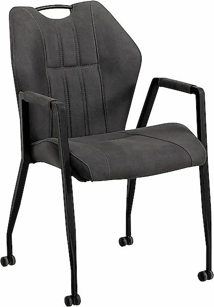 OMG Design Armlehnstuhl »Point« (Set) 1 Stk.Esszimmerstuhl mit Rollen, Büro günstig online kaufen