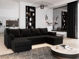 Masseno Ecksofa NAKO mit Schlaffunktion U-Form, günstig online kaufen