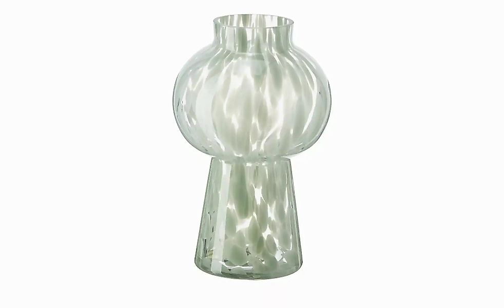 HOME STORY Vase   ¦ mehrfarbig ¦ Glas ¦ Maße (cm): H: 27  Ø: 16 Accessoires günstig online kaufen