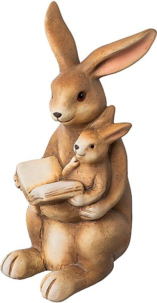 Creativ home Osterhase Osterdeko mit fröhlichem Gesicht (1 St), Hase aus Ke günstig online kaufen