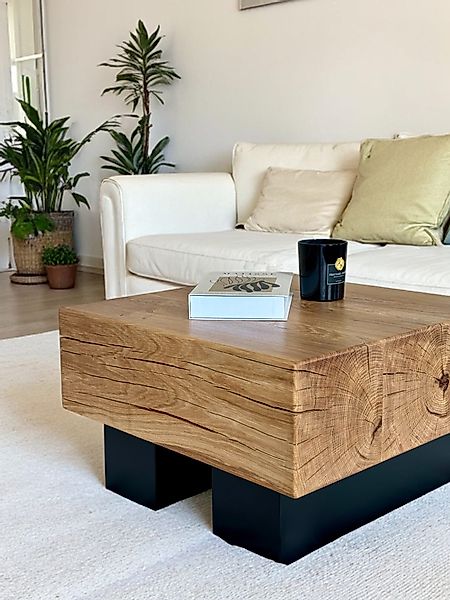 LosBudos Couchtisch aus Eiche, Tischgestell aus günstig online kaufen