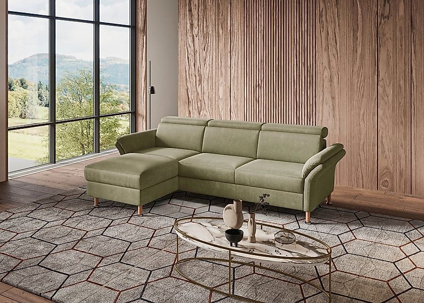 Home affaire Ecksofa »Calypso L-Form«, mit motorischen Funktionen im Sofa u günstig online kaufen