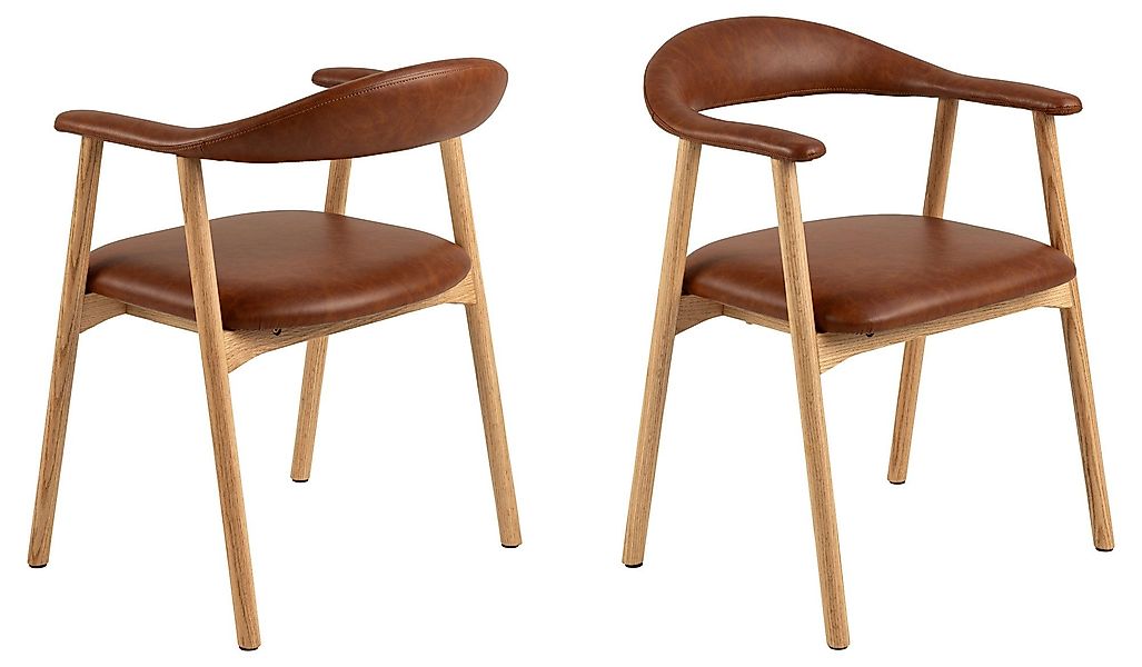 ACTONA GROUP Esszimmerstuhl Addi, 2er-Set, gepolstert, günstig online kaufen