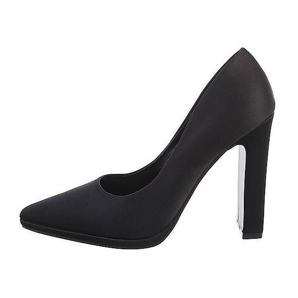 Ital-Design Damen Abendschuhe Elegant High-Heel-Pumps Blockabsatz günstig online kaufen