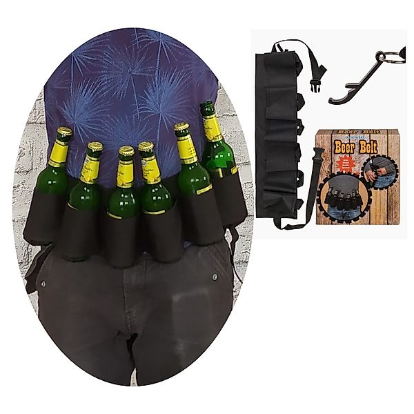 Out of the Blue Stoffgürtel Bier günstig online kaufen
