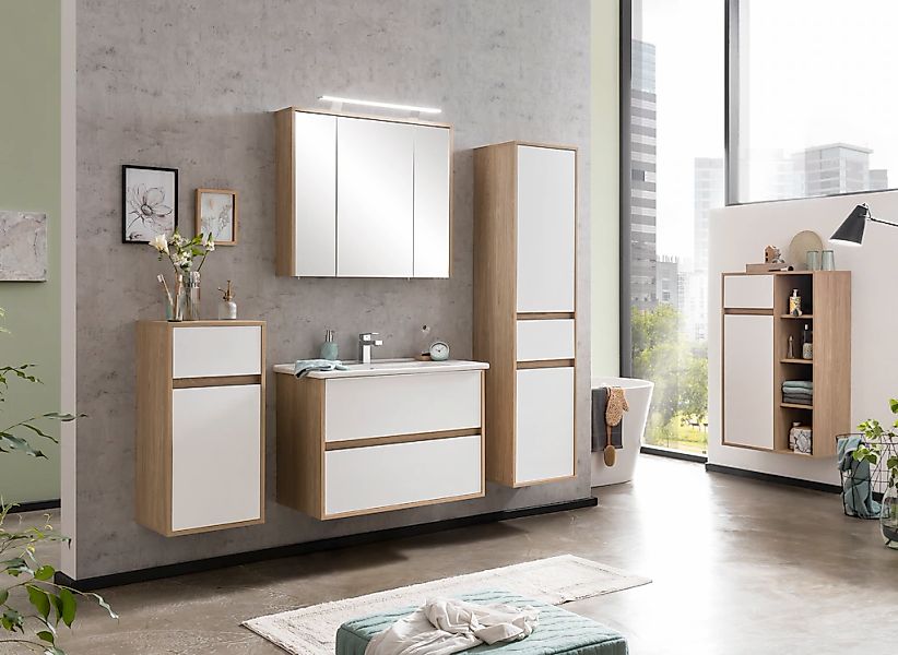 Schildmeyer Unterschrank "Mali, Breite 40 cm" Holzdekor mit fühlbarer Struk günstig online kaufen