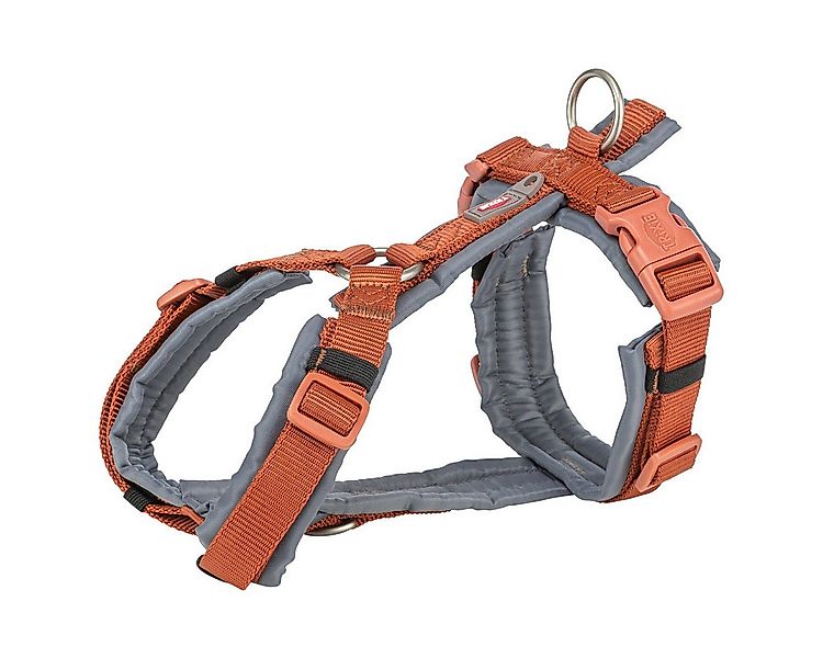 TRIXIE Hunde-Geschirr Premium Trekking Geschirr rost/grafit günstig online kaufen