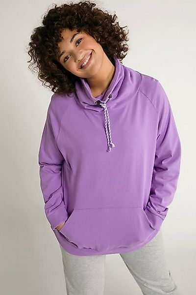 Ulla Popken Sweatshirt Bellieva-Sweatshirt elastische Seitennähte Langarm S günstig online kaufen