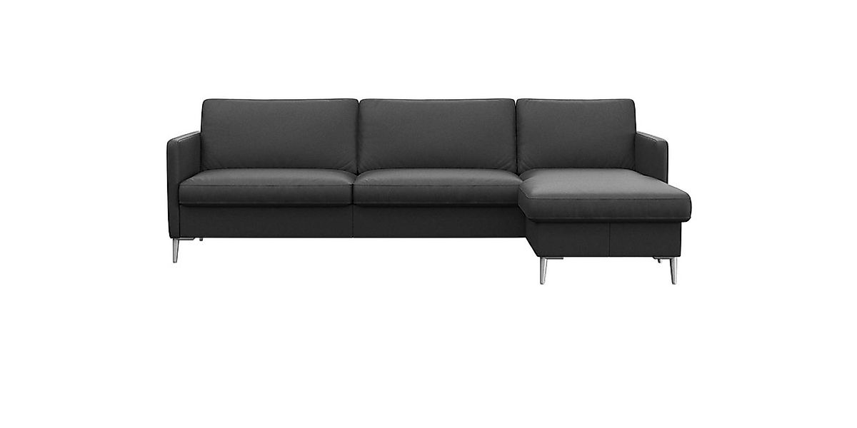 FLEXLUX Ecksofa "Fiore, super Sitzkomfort durch Kaltschaum im Sitz, L-Form" günstig online kaufen