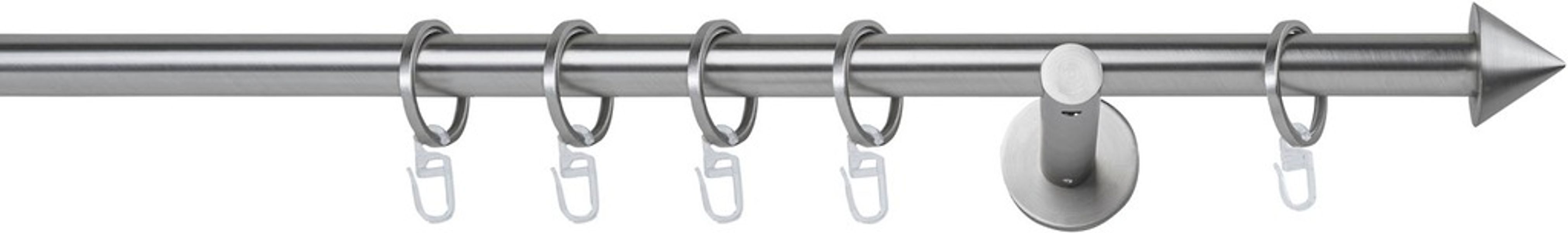 mydeco Gardinenstange "20mm Cone Wandträger 12 cm" 1 läufig-läufig Fixmaß günstig online kaufen