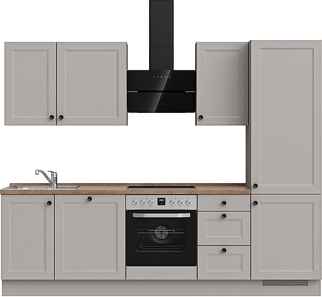 nobilia Küchenzeile ""Cascada II"", vormontiert, Breite 270 cm, Ausrichtung günstig online kaufen