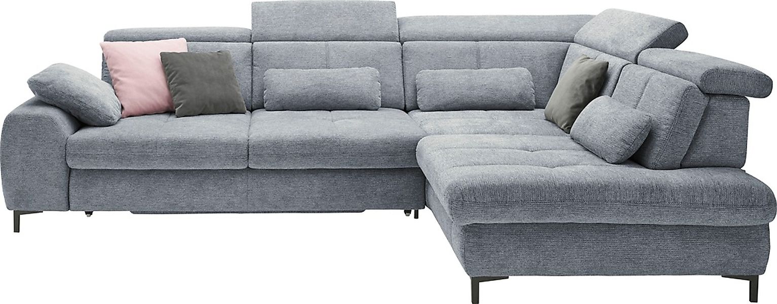 set one by Musterring Ecksofa "SO 3400 Sitzhöhe 47cm oder 49cm, Sitztiefe v günstig online kaufen