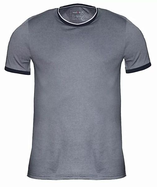 MARVELIS T-Shirt T-Shirt - Casual Fit - Rundhals - Einfarbig - Dunkelblau ( günstig online kaufen