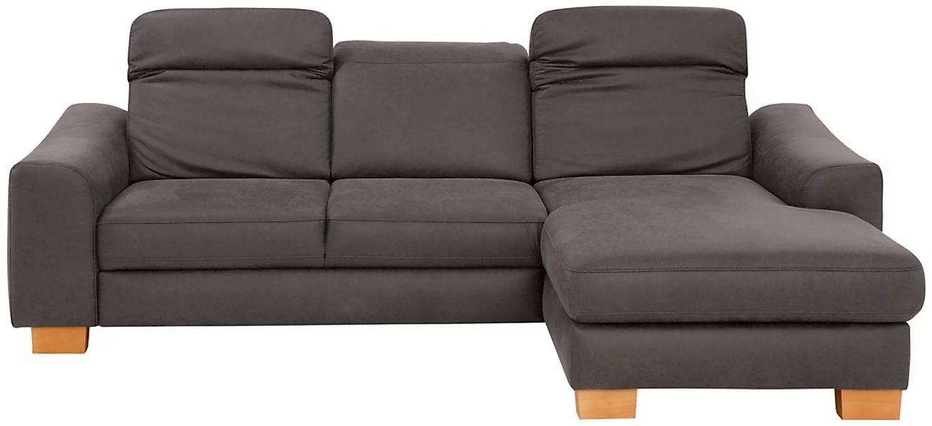 Home affaire Ecksofa »Dundee L-Form«, wahlweise mit Kopfteilverstellung und günstig online kaufen