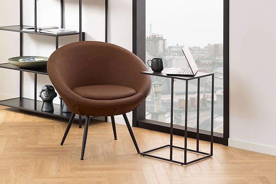 ACTONA GROUP Beistelltisch "Infinity", Ecktisch, Tischplatte in Marmoroptik günstig online kaufen
