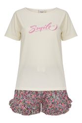 Mademoiselle Sommeil Shorty mit Motivdruck (2 günstig online kaufen