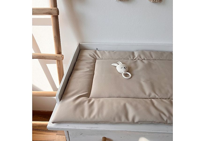 LittleANTunique Wickelauflage Wickeltischauflage Abwischbar beige Handgemac günstig online kaufen