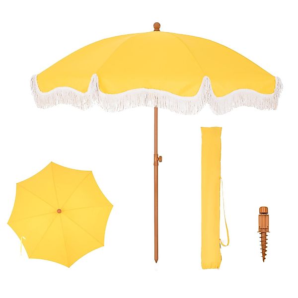 PHI VILLA Sonnenschirm, ideal für Strand- günstig online kaufen