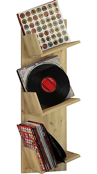 VCM CD-Regal Holz Bücher Schallplatten LP Hänge Wandregal Sulda günstig online kaufen