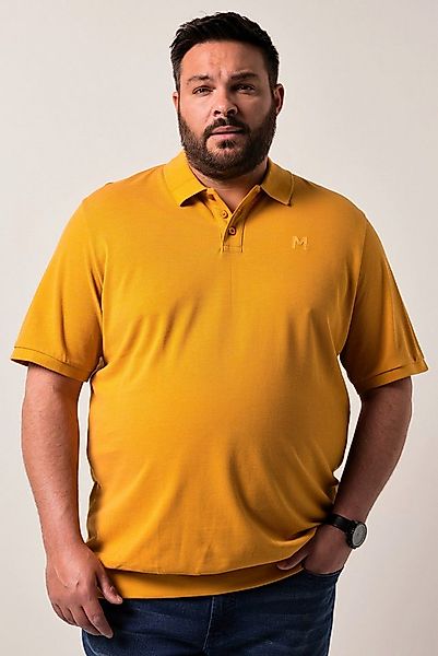 Men Plus Poloshirt Poloshirt Bauchfit Basic Piqué Halbarm günstig online kaufen