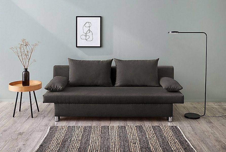 Jockenhöfer Gruppe Schlafsofa B: 191 cm, Liegefl. 120x191 cm, mit Bettfunkt günstig online kaufen