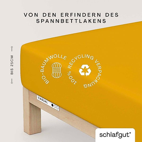 Schlafgut Spannbettlaken CASUAL u.a. in Gr. günstig online kaufen