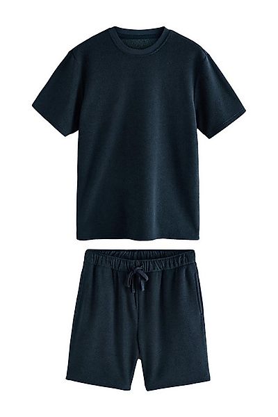 Next Pyjama Kurzärmeliger Frottee-Pyjama, Set (2 tlg) günstig online kaufen