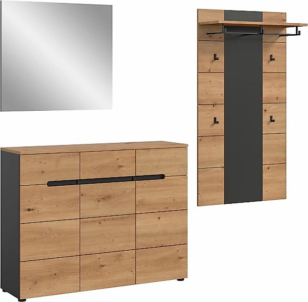 INOSIGN Garderoben-Set "REHAT, TOPSELLER, 3-teilig, Breite 215 cm, individu günstig online kaufen
