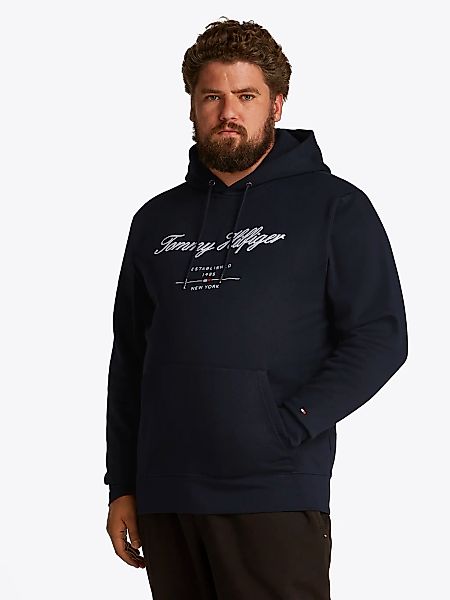 Tommy Hilfiger Big & Tall "BT-SCRIPT LOGO HOODY-B", in Großen Größen, Logos günstig online kaufen