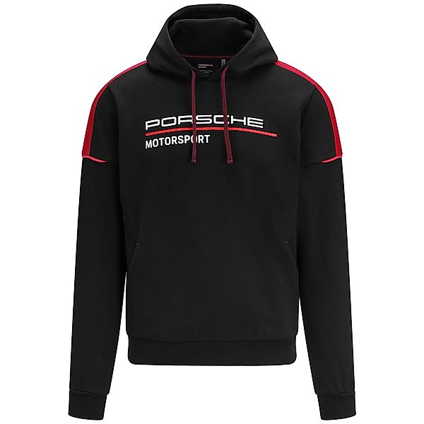 Porsche Motorsport Kapuzenpullover Hoodie Logo (Schwarz) günstig online kaufen