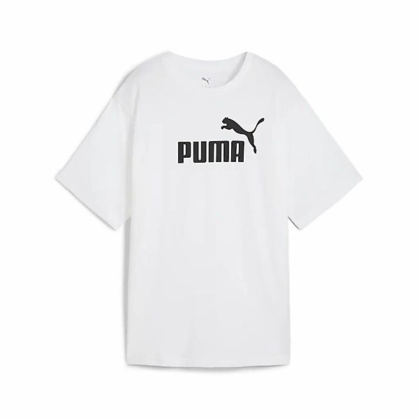 PUMA T-Shirt "Essentials No. 1 Logo Relaxed T-Shirt Damen" günstig online kaufen