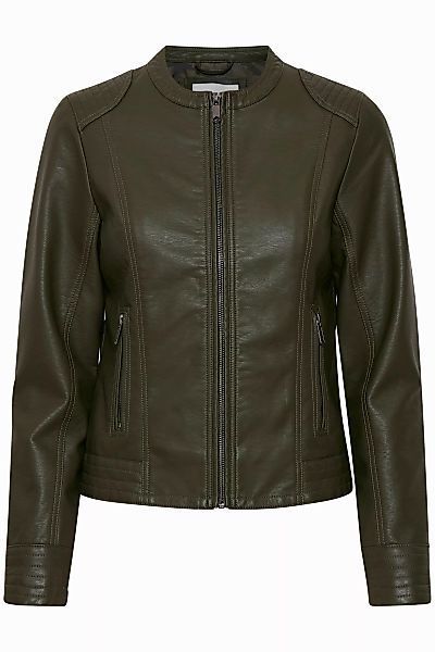 b.young Lederimitatjacke BYACOM Damen Kunstlederjacke günstig online kaufen