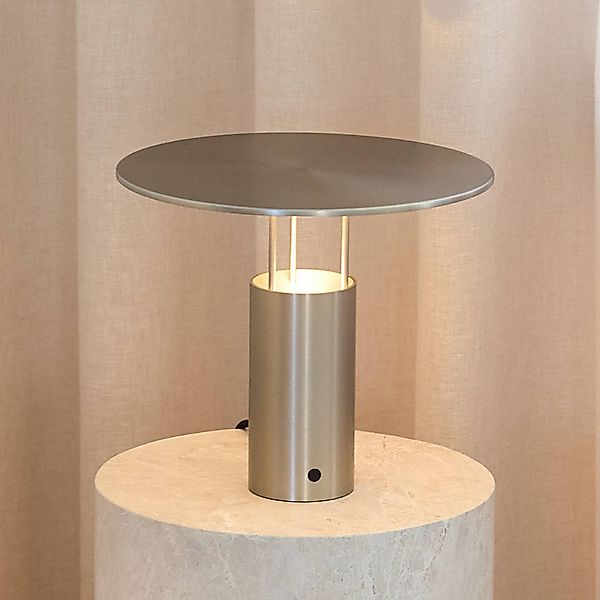 Piet Hein LED-Tischleuchte Tempel280, silber, Höhe 24,5 cm günstig online kaufen