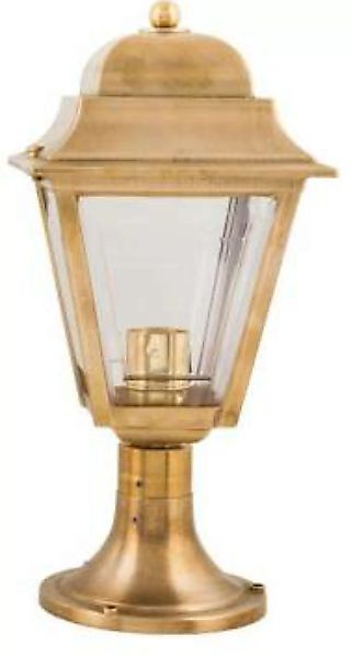 Stehlampe PAXI Messing H:39cm Rustikal Garten Weg günstig online kaufen