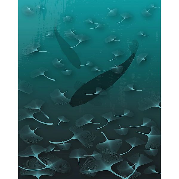 Komar Fototapete Vlies Ginkgo  200 x 250 cm günstig online kaufen