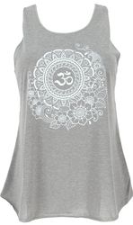 Guru-Shop T-Shirt Tanktop mit Ethnodruck, Om günstig online kaufen