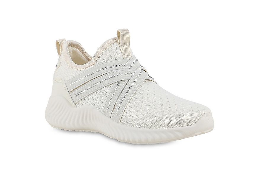 VAN HILL 841681 Laufschuh Damen Slip Ons Sportschuhe Sportliche Strass Prof günstig online kaufen