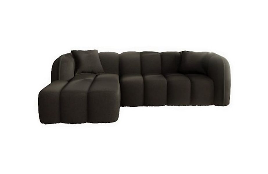 Sofa Dreams Polsterecke Miramar L Form kurz 4-Sitzer, 3 verschiedene Stoffb günstig online kaufen