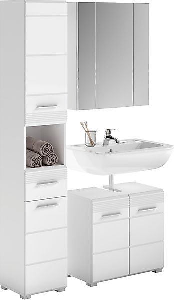 INOSIGN Badmöbel-Set "Malmö, 3 teilig, bestehend aus:", (Set, 3 St.), Hochs günstig online kaufen