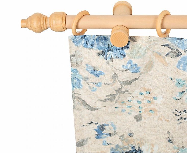 SN DECO GROUP Gardinenstange "Filigrano" 1 läufig-läufig Fixmaß 28 mm, Holz günstig online kaufen