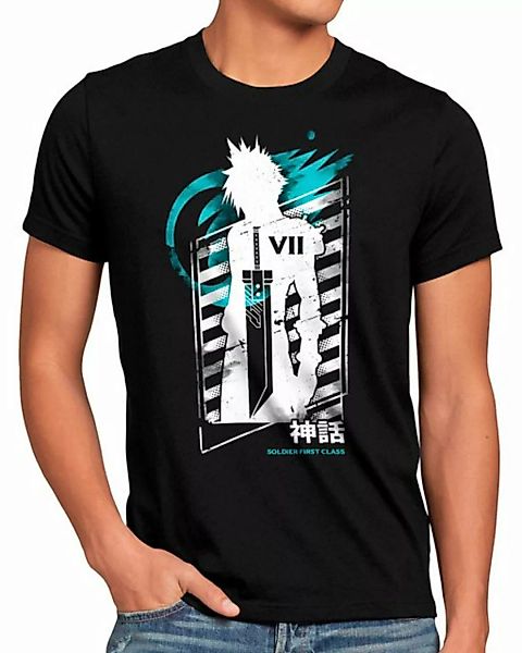 style3 Print-Shirt Herren T-Shirt Seventh Heaven final fantasy 7 VII rebirt günstig online kaufen