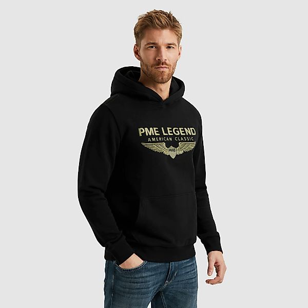 PME LEGEND Kapuzensweatshirt "Hooded soft terry with logo", mit Logosticker günstig online kaufen